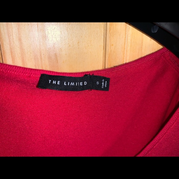 The Limited Pink Cropped Cardigan Sweater Shrug - Picture 4 of 6